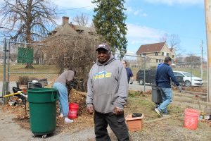 Dennis Oliphant, Manager of the Greenhouse at The Children’s Village